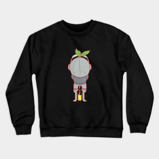 citronoboy peeing in a bottle Crewneck Sweatshirt